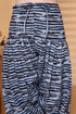 Rajnandini Navy Blue & White Cotton Blend Printed Ready to Wear Patiala Salwar Suit