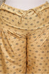 Navy Blue Cotton Blend Printed Plus Size Ready to Wear Patiala Salwar Suit