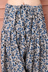 Blue Cotton Blend Printed Ready to Wear Patiala Salwar Suit