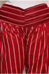 Red Cotton Blend Printed Plus Size Ready to Wear Patiala Salwar Suit