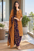 Mustard Cotton Blend Printed Ready to Wear Patiala Salwar Suit