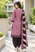 Dusty Pink Cotton Blend Printed Ready to Wear Patiala Salwar Suit