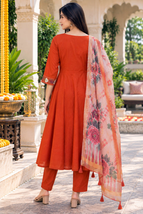 Rajnandini-Women's-Mul-Chanderi-with-Inner-Resham-Thread-Embroidered-A-Line-Kurta-&-Pant-With-Dupatta-ST324OR0826