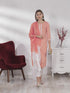 Pink Pure Cambric Cotton Embroidered Kurta Set With Dupatta