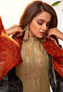 Beige Chanderi Silk Embroidered Salwar Suit Material - Rajnandini