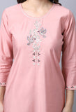 Muslin Embroidered Kurti