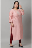 Muslin Embroidered Kurti