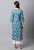 Pure Cambric Cotton Jaipuri Printed Kurti