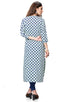 Off-White Pure Cambric Cotton Jaipuri Printed Kurti