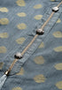 Grey Heavy Silk Banarasi Weaving Work Unstitched Salwar Suit Material