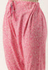 White And Pink Pure Jaipuri Cambric Cotton Printed Unstitched Salwar Suit Material