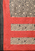 Black And Beige Pure Jaipuri Cambric Cotton Printed Unstitched Salwar Suit Material