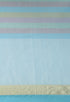 Sky Blue kota Doria Cotton With Multicolored Striped Printed Traditional Saree