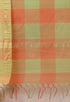 Orange & Green kota Doria Cotton Printed Traditional Saree