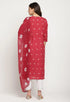 Rajnandini Pure Cotton Kurta Set With Dupatta
