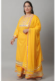 Pure Cotton Lurex Embroidered Kurta Set With Dupatta