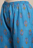 Light Pink Cotton Printed Salwar Suit with Dupatta