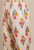 Rajnandini Peach Cotton Blend Printed Salwar Suit