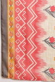 Peach Cotton Printed Salwar Suit with Dupatta
